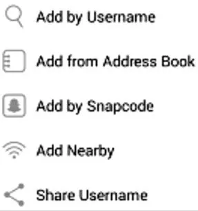 Add friends on Snapchat