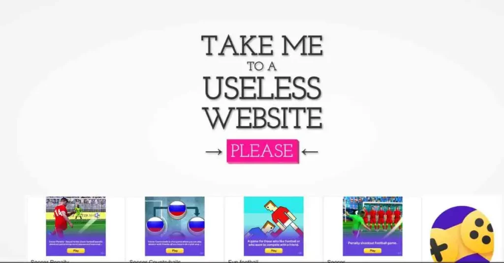 The Useless Web