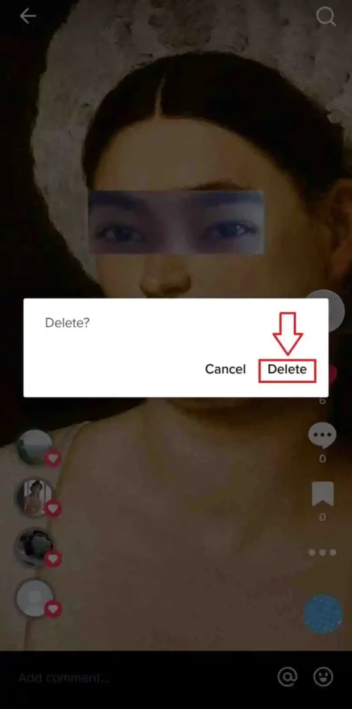 TikTok Video Delete