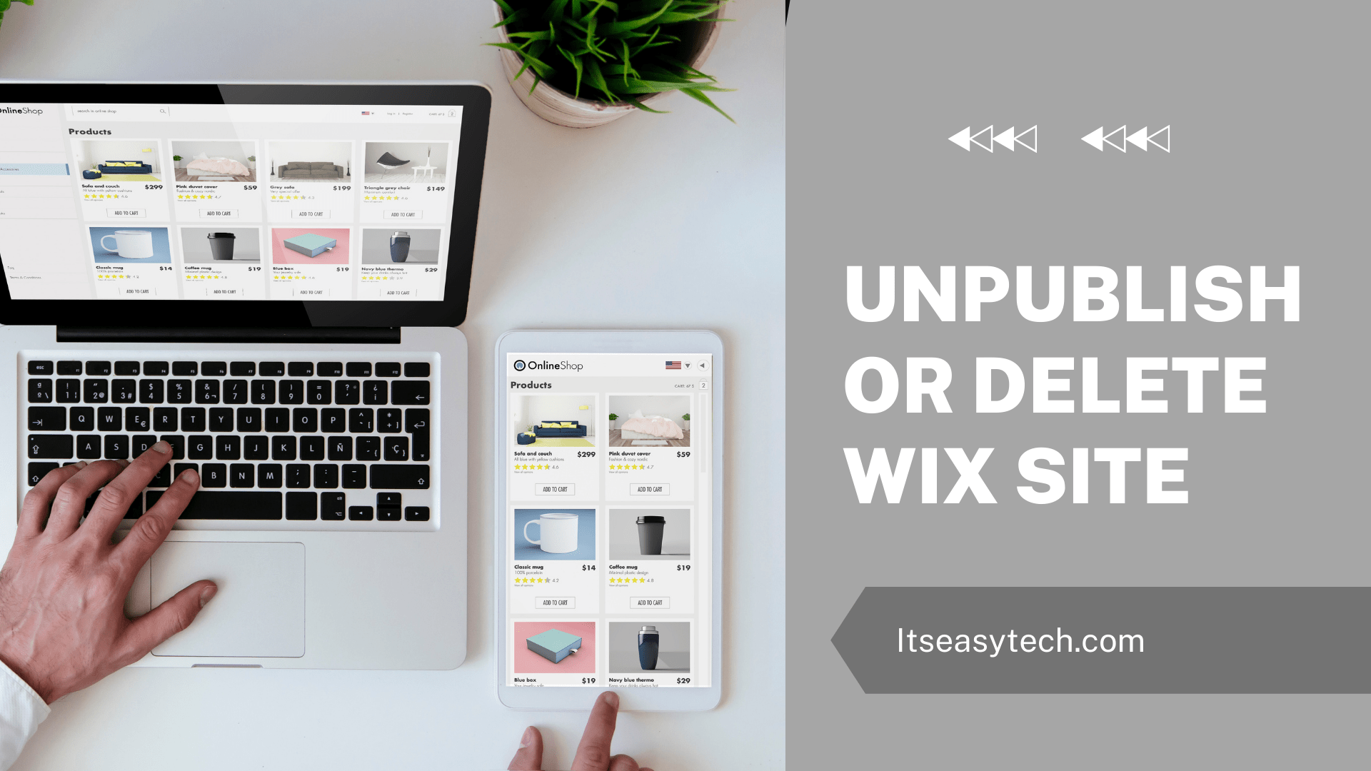 How To Unpublish a WIx Site