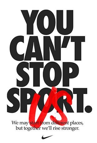 Nike “You Can’t Stop Us” (2020)